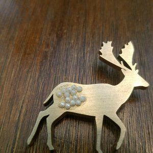 Chanel Reindeer Pin/Brooch